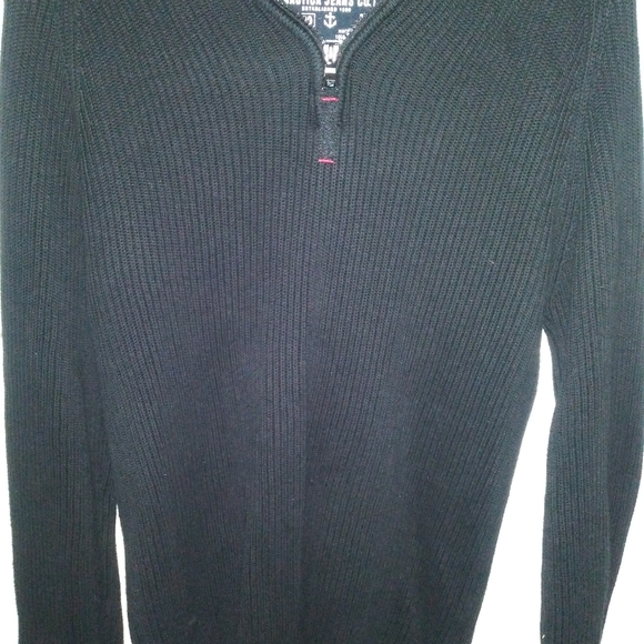 Vintage Nautica Jeans Co. 1/4 ZIP Sweater - Picture 4 of 4